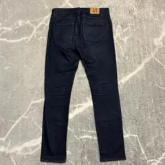 極美品 ヌーディージーンズ リーンディーン W30 黒 デニム パンツ 