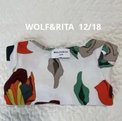 【美品】wolf&rita ウルフアンドリタ ロンパース 12/18