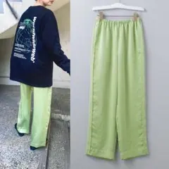 6 ROKU NEW SATIN PANTS サテンパンツ - メルカリ
