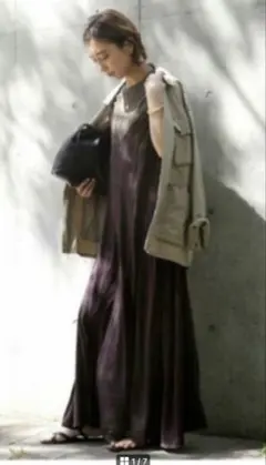 Deuxieme Classe impressiveシルクワンピースのサムネイル