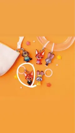 ズートピア ズートピア2めじるしアクセサリー ニック ワイルドB