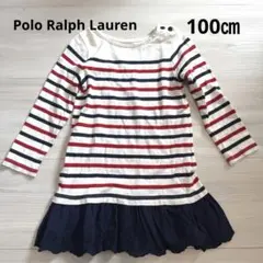 ポロラルフローレン 100 カットソー 長袖　ワンピース　3T