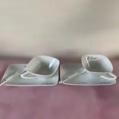 (ネイチャー鳥のスクエアカップセット」. (2個)