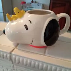 スヌーピー マグカップ ウッドストック付き