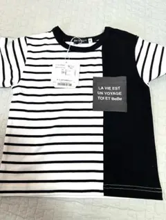 【タグ付き新品未使用】BeBe 半袖Tシャツ 90cm