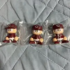 ならぶんです パワプロくん セリーグ ビジター 広島東洋カープ 3個セット