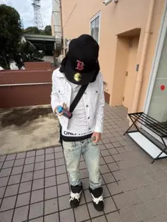 サンローランパリ エディ期 2015 D02 ニークラッシュ スキニー デニム