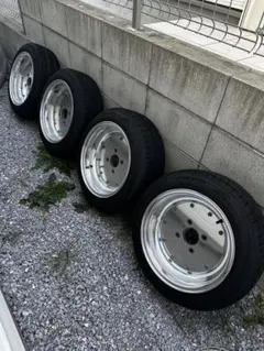 15インチ マグナム500似 クレーガー ムーン デイトナ ロカビリー 旧車