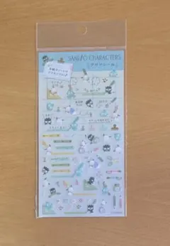 Sanrio サンリオキャラクターズ クリアシール B (ブルー系)