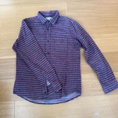 Global Work ストライプ長袖シャツ M