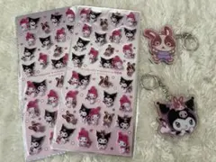 マイメロディ クロミ 宇佐美 コラボ シール 2枚セット