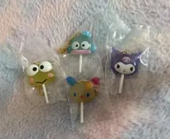 サンリオ カラフルキャンディチャーム ウサハナ クロミ けろっぴ ハンギョドン