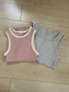 タンクトップ ノースリーブ トップスのサムネイル