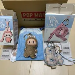 THE MONSTERS PIN FOR LOVE ラブブ ぬいぐるみ &