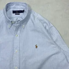 美品 定番 21SS ポロラルフローレン オックスフォード ボタンダウンシャツ
