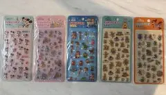 ディズニー pukupukuシール５枚セット