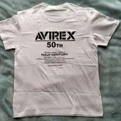 Tシャツ 後 AVIREX　50TH　アビレックス
