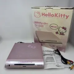 ハローキティ ポータブルDVDプレイヤー 【ジャンク品】レア物、2004年