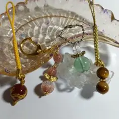ハンドメイド 天然石 チャーム 詰め合わせ ④