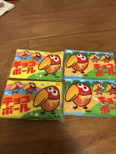 森永製菓 チョコボール ティッシュケース 4個セットのサムネイル