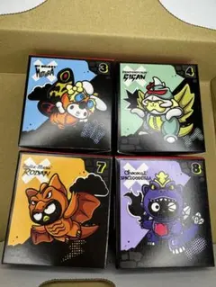 アメリカ限定 マクドナルド サンリオ×ゴジラ ハッピーセット 4種 箱