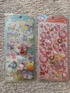 サンリオ　うるちゅるPOPシールハローキティ　ドリームジュエリーシール
