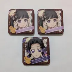 鬼滅の刃　バレンタイン　ギフト缶バッジ　カナヲ　しのぶ