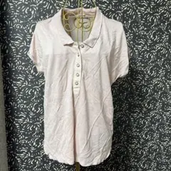 Lacoste ラコステ サイズ36 薄いピンク 半袖ポロシャツ 4つボタン