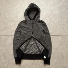 archive grunge parka y2k gray