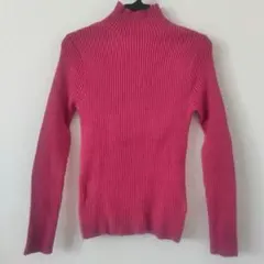 ハイネック 長袖 ニット