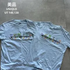 UNIQLO⭐︎UT 140、130⭐︎兄妹おそろコーデ⭐︎キッズ⭐︎ディズニー