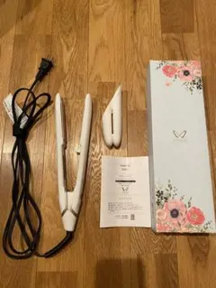 KINUJO ストレートヘアアイロン ホワイト　ジャンク品