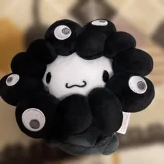 黒ミャクミャクなりきりぬいぐるみ サンリオ シナモロール Mブラック