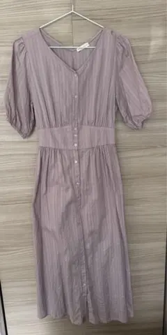 earth music&ecology ロングシャツワンピース