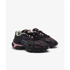 LACOSTE ブラック/ピンク スニーカー