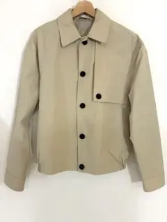 ZARA ベージュ ボタン付きジャケット ブルゾン ジャンパー