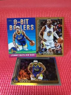 Topps ゴールデンステイト・ウォリアーズ 3枚セット クミンガ