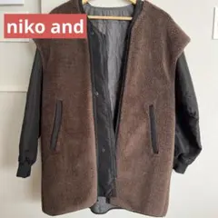 【niko and... 】ベスト付きマルチWAYブルゾン