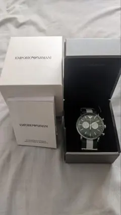 EMPORIO ARMANI 腕時計 グリーン クロノグラフのサムネイル