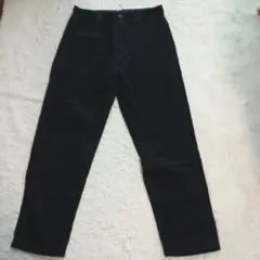 【新品】コーデュロイパンツ　エッグパンツ　ブラック　黒　L　RAG MACHIN