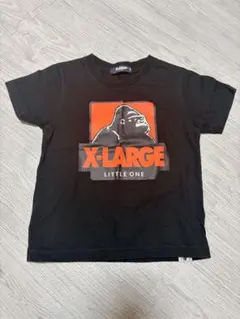 X-LARGE ゴリラプリント Tシャツ 黒