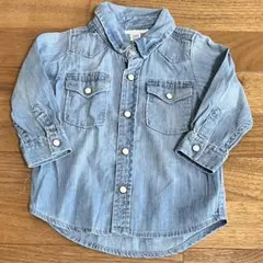GAP ギャップ　ダンガリーシャツ　サイズ80 デニムシャツ
