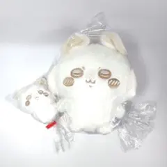 ちいかわ モモンガ ぬいぱれっと ミルクいろ マスコット ぬいぐるみ 2種セット