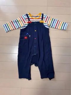 ミキハウス　MIKIHOUSE ロンパース　80サイズ