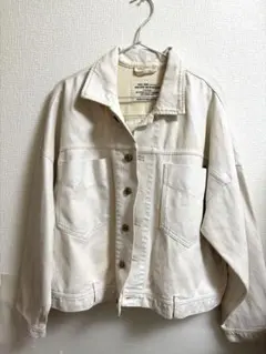 DIESEL ホワイト デニムジャケット