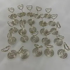 結婚式　ウエディング　メニュースタンド　スタンド　ハートクリップ