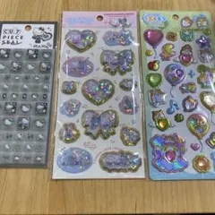 ハローキティ チアチアラムズ ぷくキラシールセット
