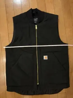 2026年最新】carhartt ダックベスト ブラックの人気アイテム - メルカリ