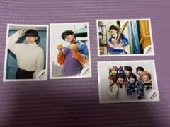 長尾謙杜 公式写真 4枚セット