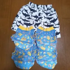 90cm水着と水あそびパンツBIGのセット 男の子